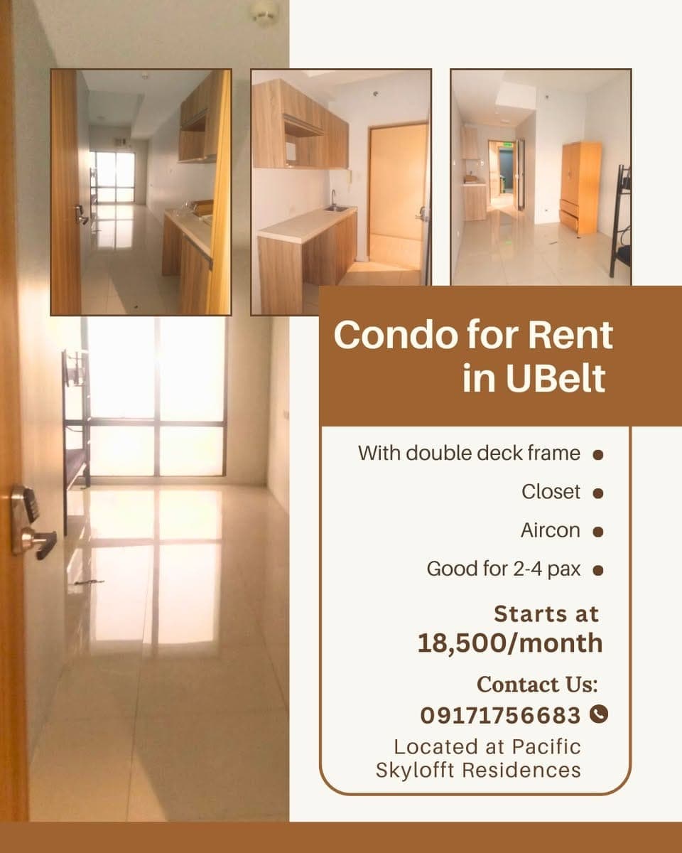 Condo Unit for Rent – Near University of Santo Tomas & Far Eastern University - photo 4
