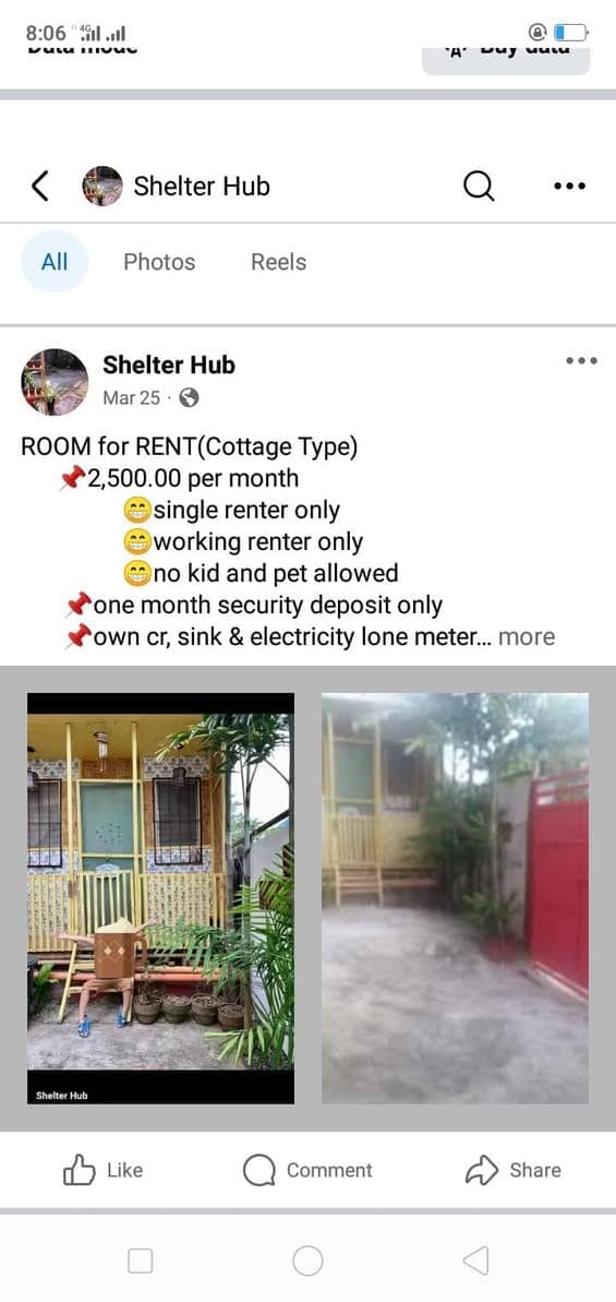 2,500 cottage room for rent - photo 1