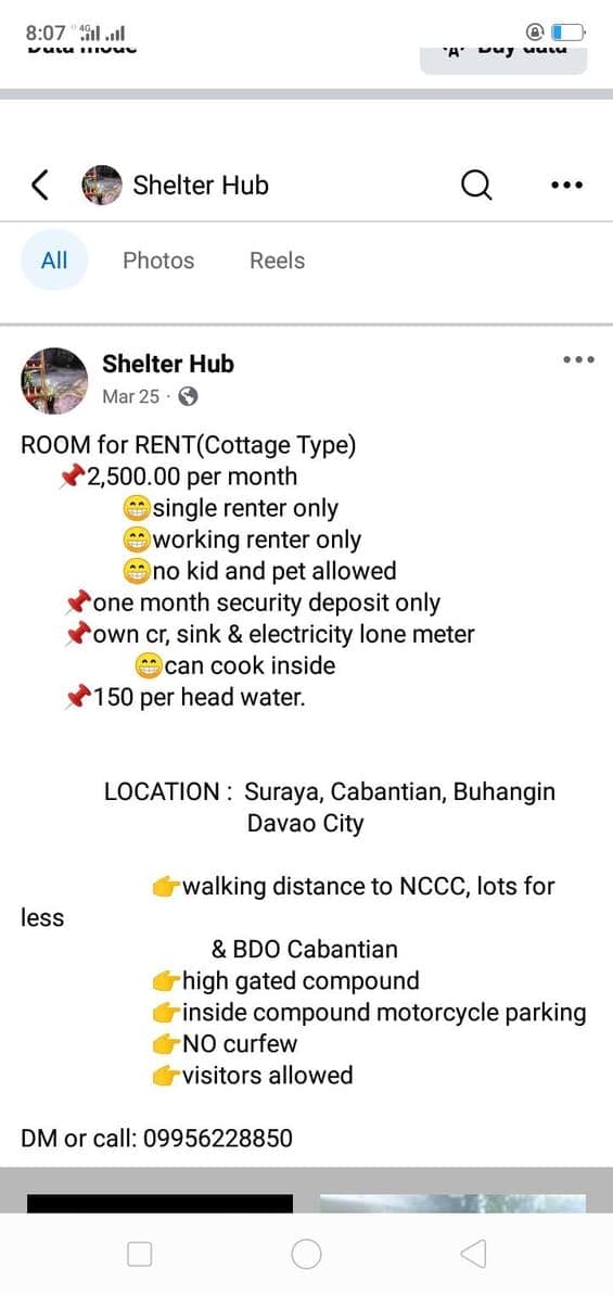 2,500 cottage room for rent - photo 2