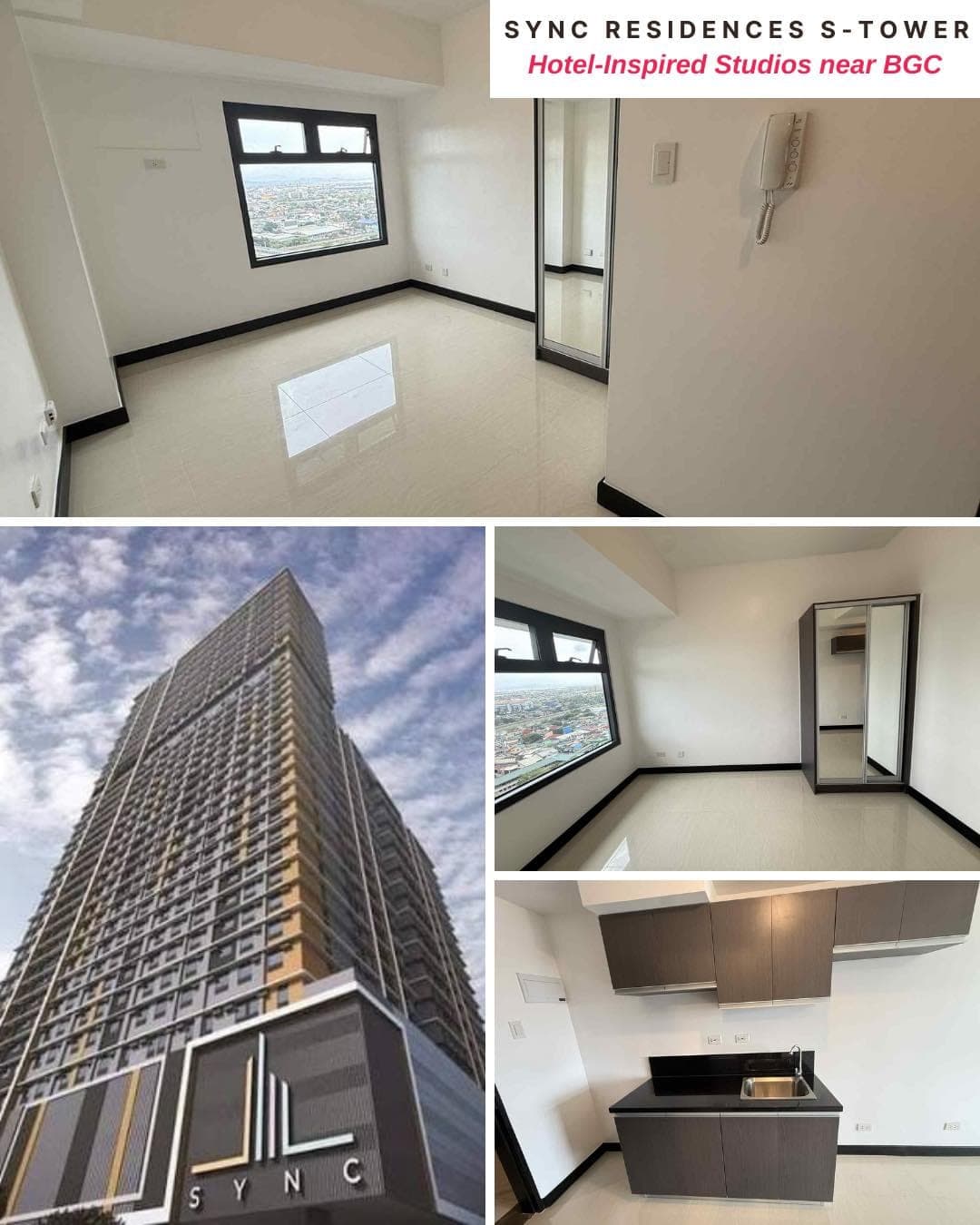 Newly built units at SYNC Residences (S Tower) offer that premium hotel feel right in the heart of P... - photo 1