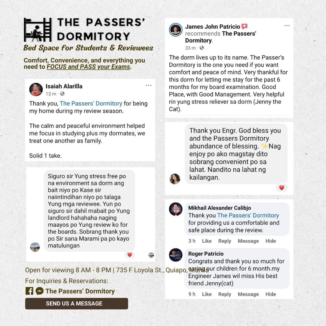 BED SPACE for Students & Reviewees 😍 - photo 1