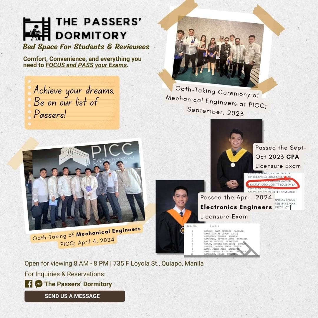 BED SPACE for Students & Reviewees 😍 - photo 2