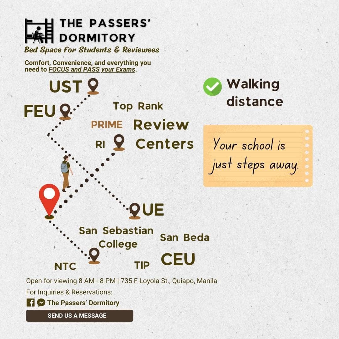 BED SPACE for Students & Reviewees 😍 - photo 7