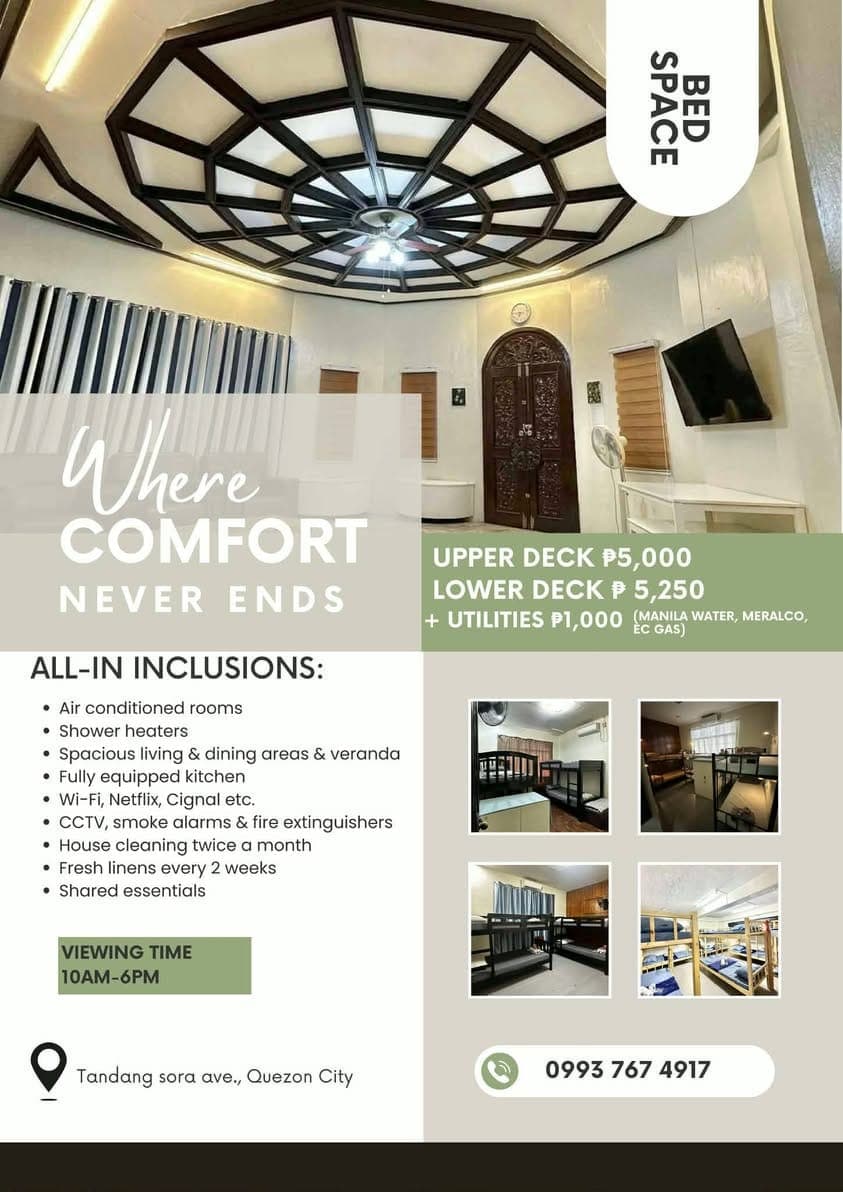 BEDSPACE FOR RENT NEAR UP, COMMONWEALTH, NEU, ETC. - photo 5