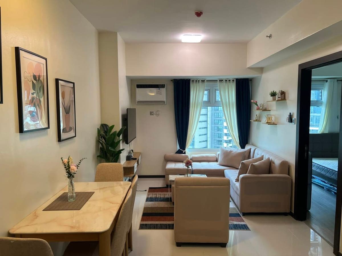 For rent 1bedroom unit at trion tower 3 - photo 1