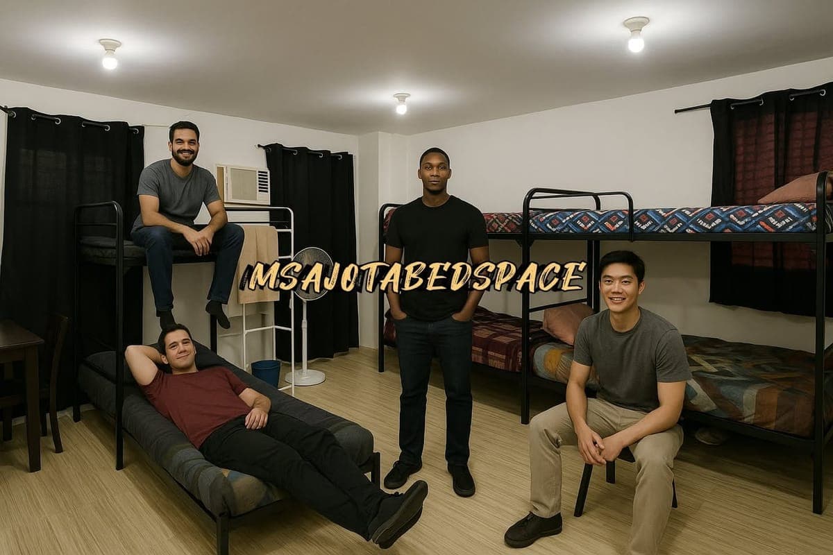 Air conditioned Male Bedspace for rent near BGC. - photo 1