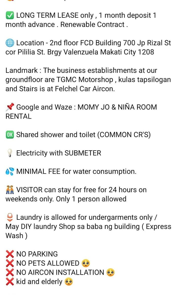 🔥 AVAILABLE NOW ROOM FOR RENT IN MAKATI CITY ! 🔥 - photo 2