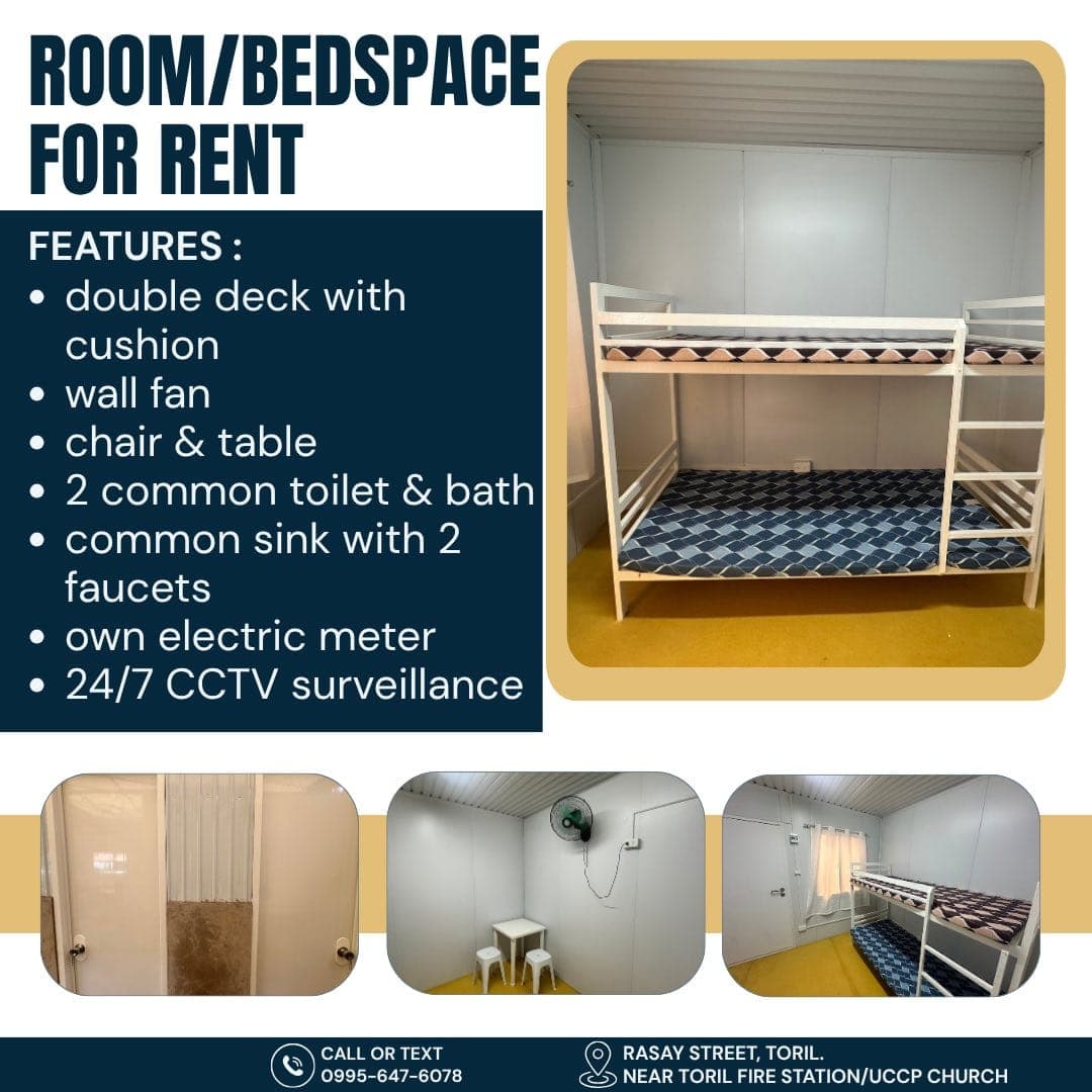 🏠 BEDSPACE / ROOM FOR RENT - photo 2