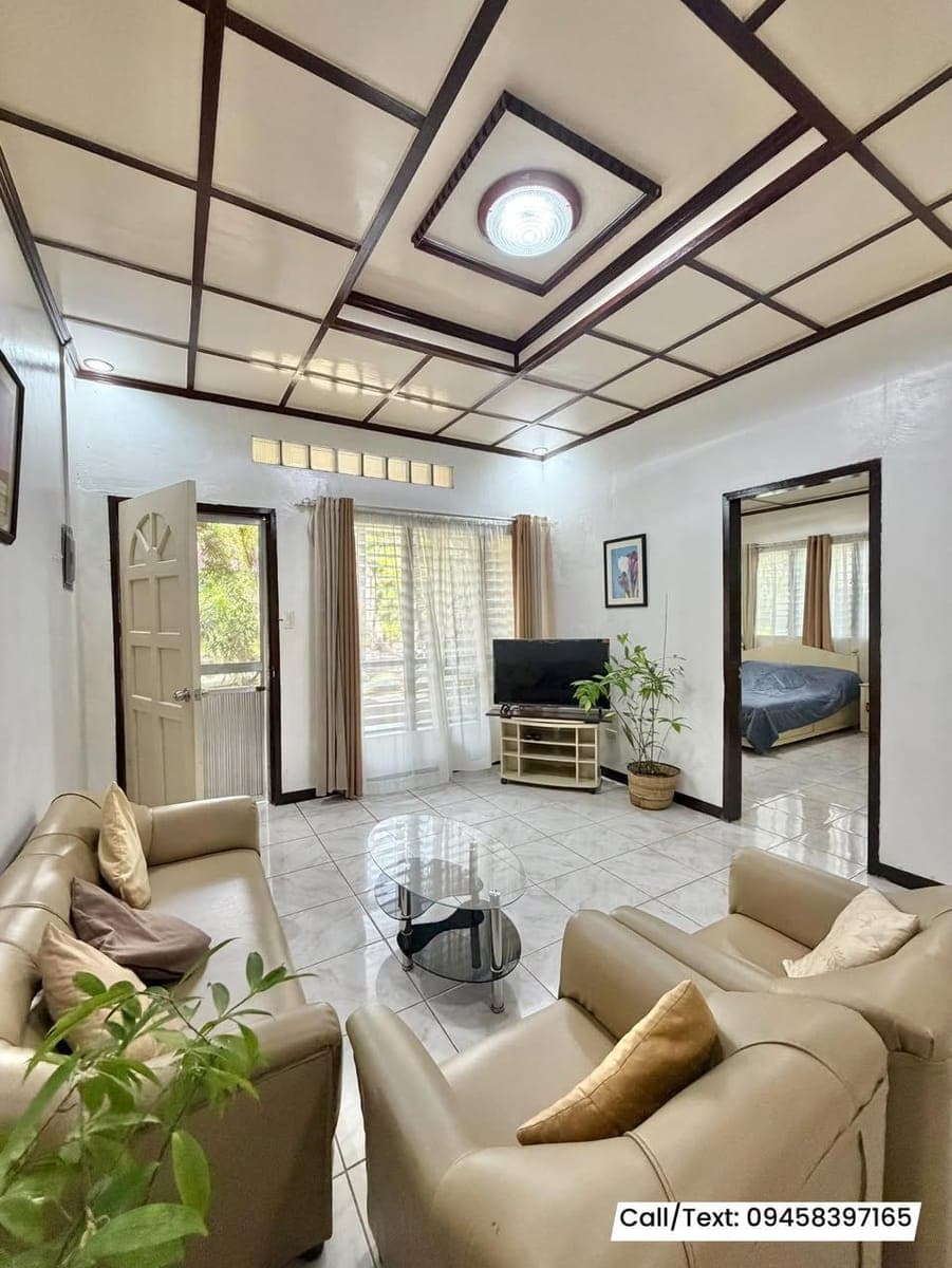 Fully Furnished Bungalow House for Rent in Bajada, Downtown Davao City - photo 1