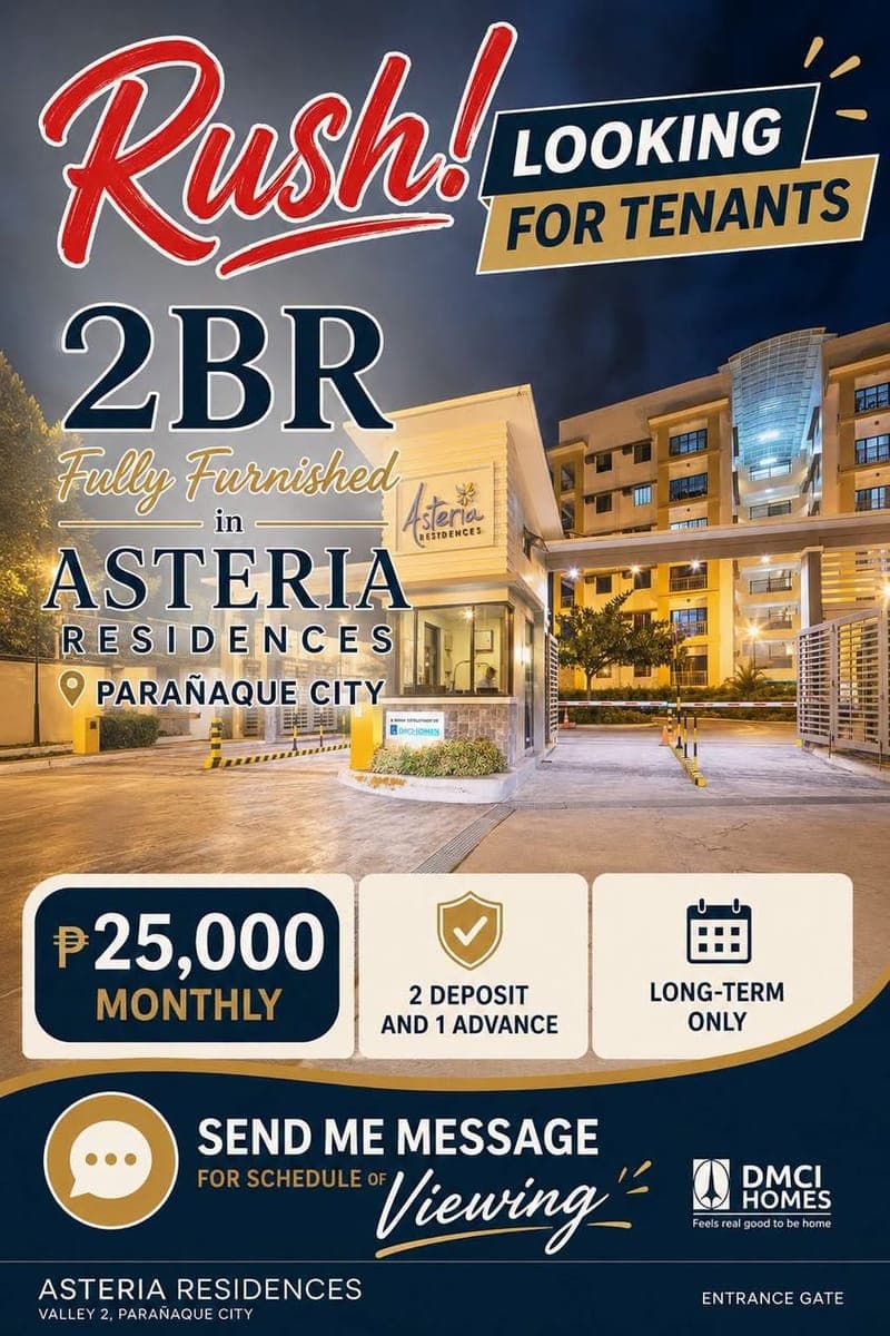 🏡 FOR RENT: 2BR Fully Furnished Condo Unit - photo 1