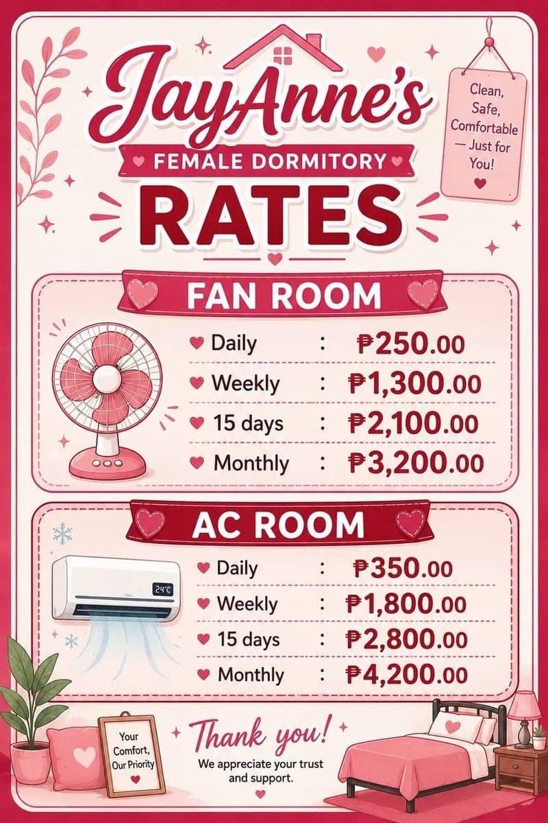 *FEMALE BEDSPACE FOR RENT - PASAY CITY 📍* - photo 2