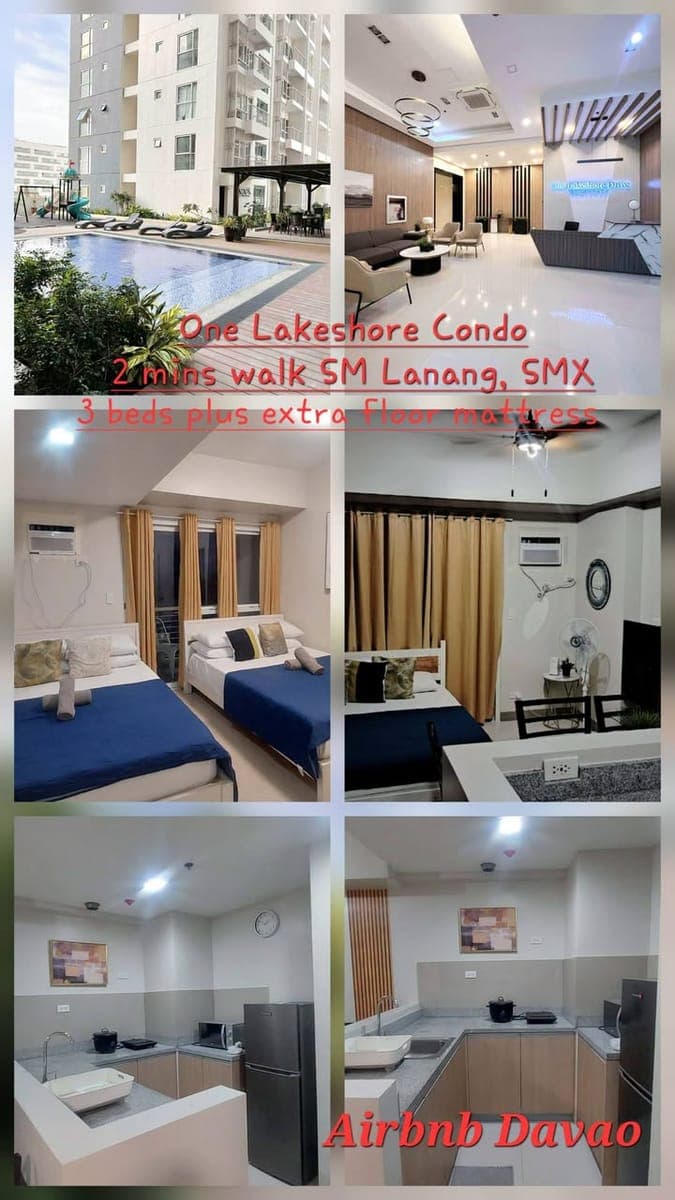 For Rent at One Lakeshore Condo, Lanang Davao city - photo 3
