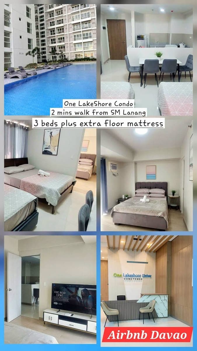 For Rent at One Lakeshore Condo, Lanang Davao city - photo 5