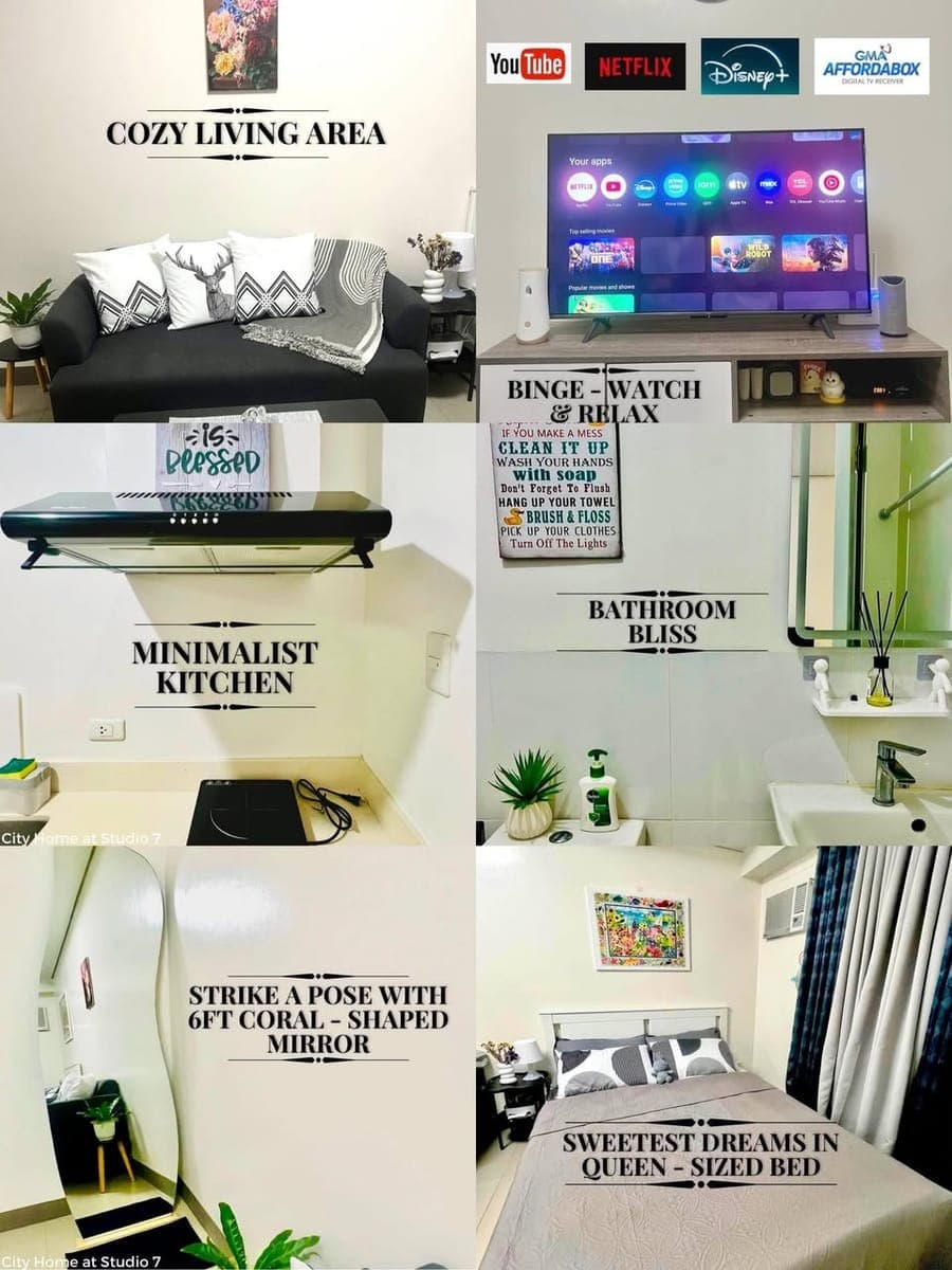 𝑭𝑶𝑹 𝑹𝑬𝑵𝑻 | Fully Furnished Condo Studio Unit - photo 5