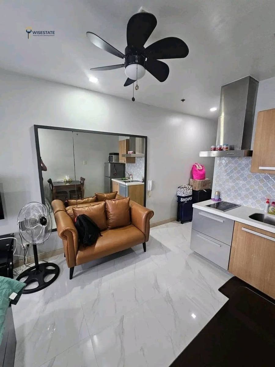 𝐅𝐎𝐑 𝐑𝐄𝐍𝐓 Studio with Balcony Condo Unit in KNIGHTSBRIDGE RESIDENCES - photo 2