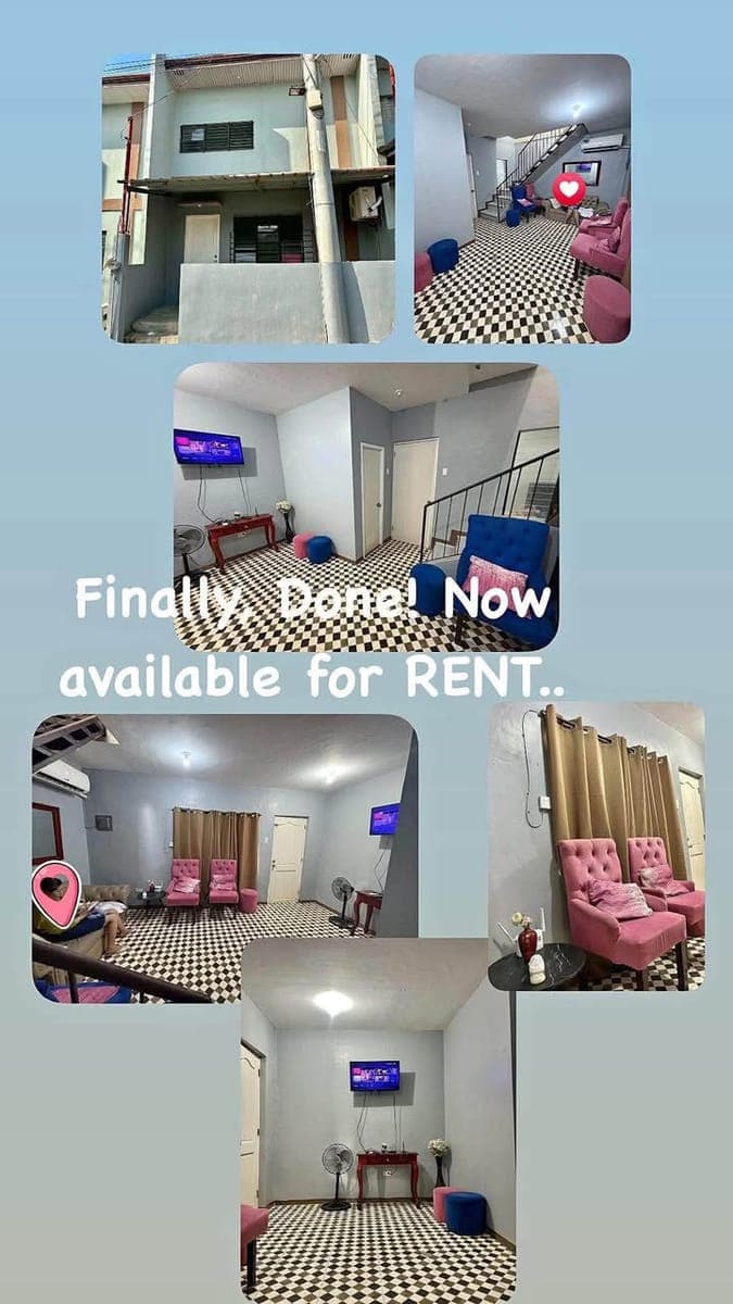🏡Aesthetic House for Rent with Centralized Aircon ☃️located in Prestige Subdivision Cabantian Price... - photo 1
