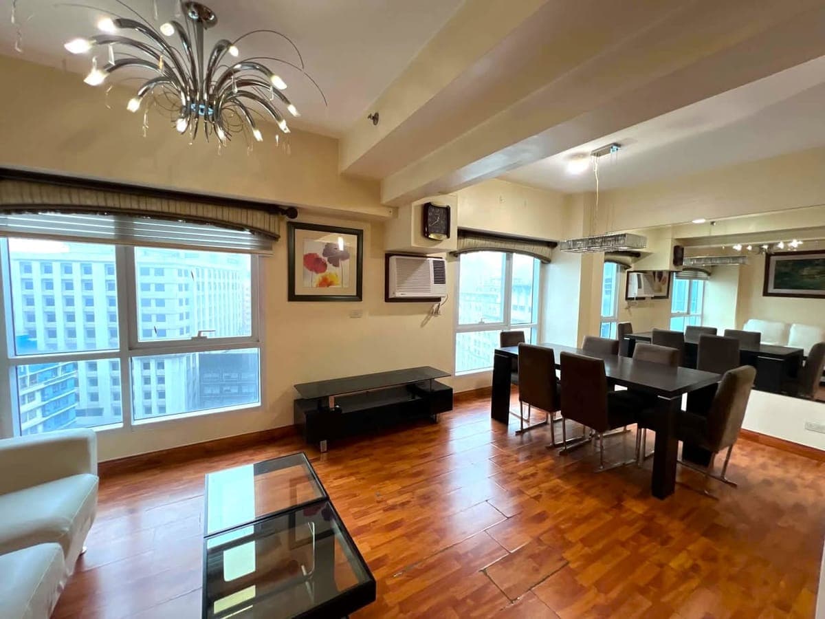 **🏙️ FOR RENT — ORTIGAS CENTER CONDO - East of Galleria, Stylish 2BR Bi-Level Condo | Pool View | Fully Furnished** - photo 1
