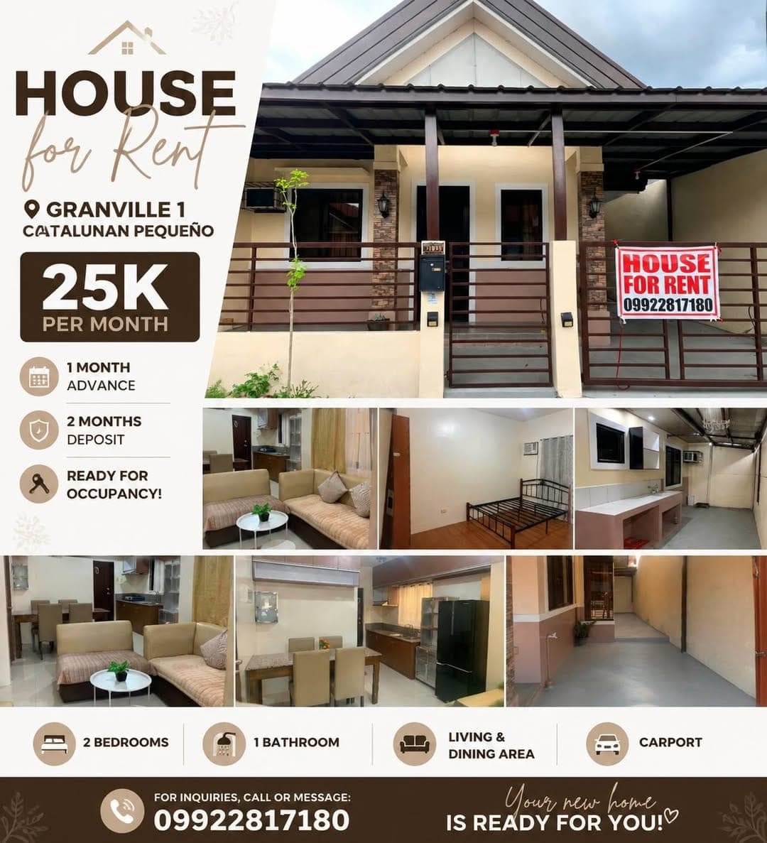 🏡 HOUSES FOR RENT – READY FOR OCCUPANCY! ❤️ - photo 1