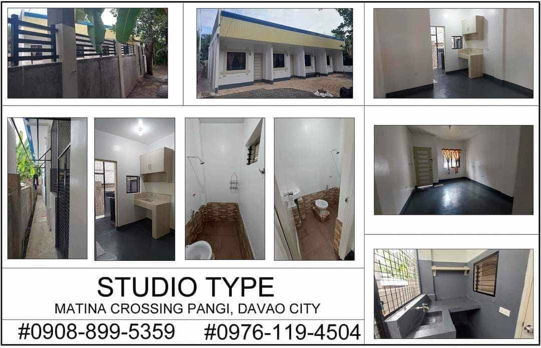 Available Studio Type for Rent @ KM 6, Matina Pangi Road. Pm /Text 0908 899 5359 - photo 1