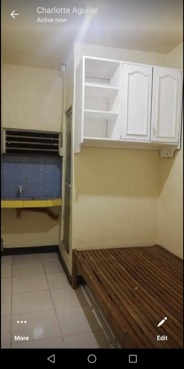 Room for rent good for one person own cr sink 3,500 1 month advance 1 month deposit. - photo 3