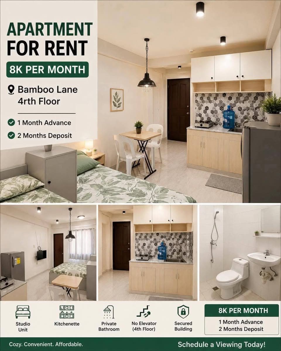 APARTMENT FOR RENT – BAMBOO LANE 🏢 - photo 1
