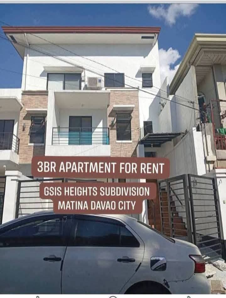 GSIS MATINA 3BR APARTMENT FOR RENT‼️ 2nd floor 🔥🔥 - photo 1