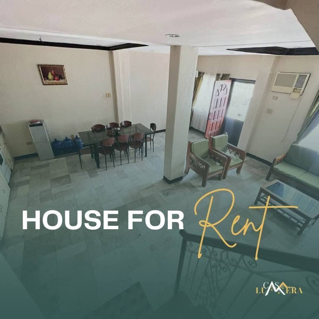 🏡 30K ONLY‼️4BR TWO-STOREY HOUSE FOR RENT | LANANG ‼️ - photo 1