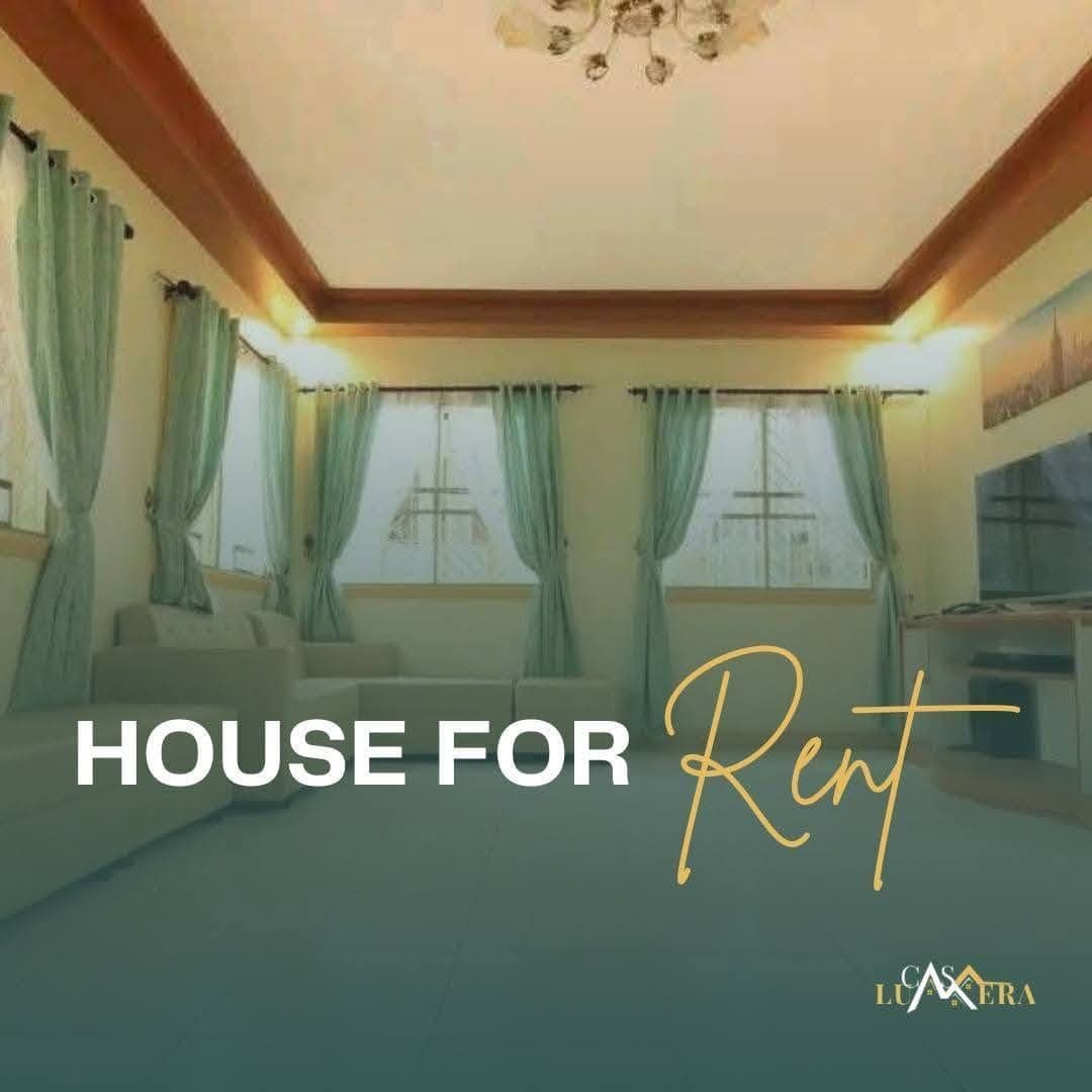 🏡 55K ONLY‼️5BR HOUSE FOR RENT | ECOLAND SUBDIVISION NEAR SM CITY‼️ - photo 1