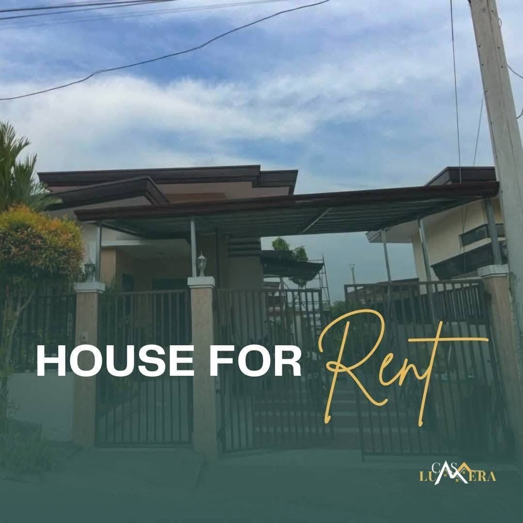 🏡 27K ONLY‼️ WITH HOA NA‼️3BR HOUSE FOR RENT | CELERINA HEIGHTS CABANTIAN‼️ - photo 1