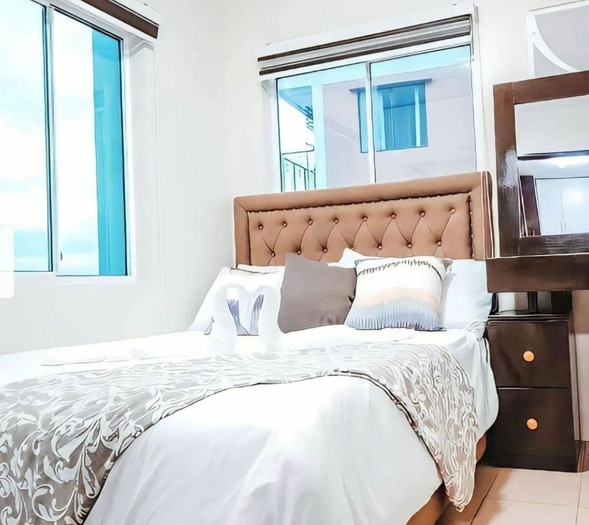 CENTRO SPATIAL – MODERN 2BR FOR RENT. WITH PARKING 32K ONLY(NEGOTIABLE) - photo 1
