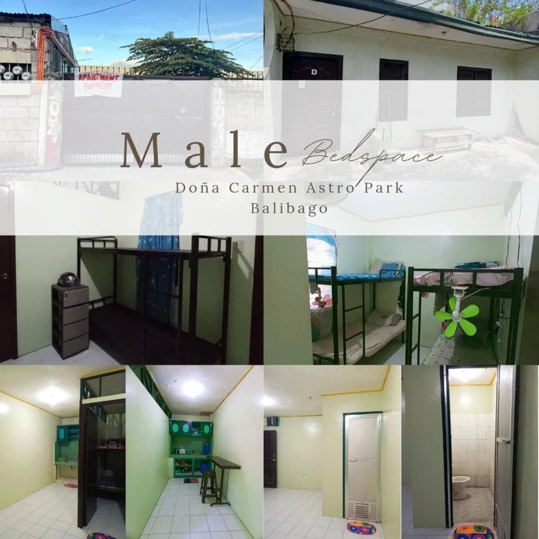 ‼️ MALE BEDSPACE AVAILABLE ‼️