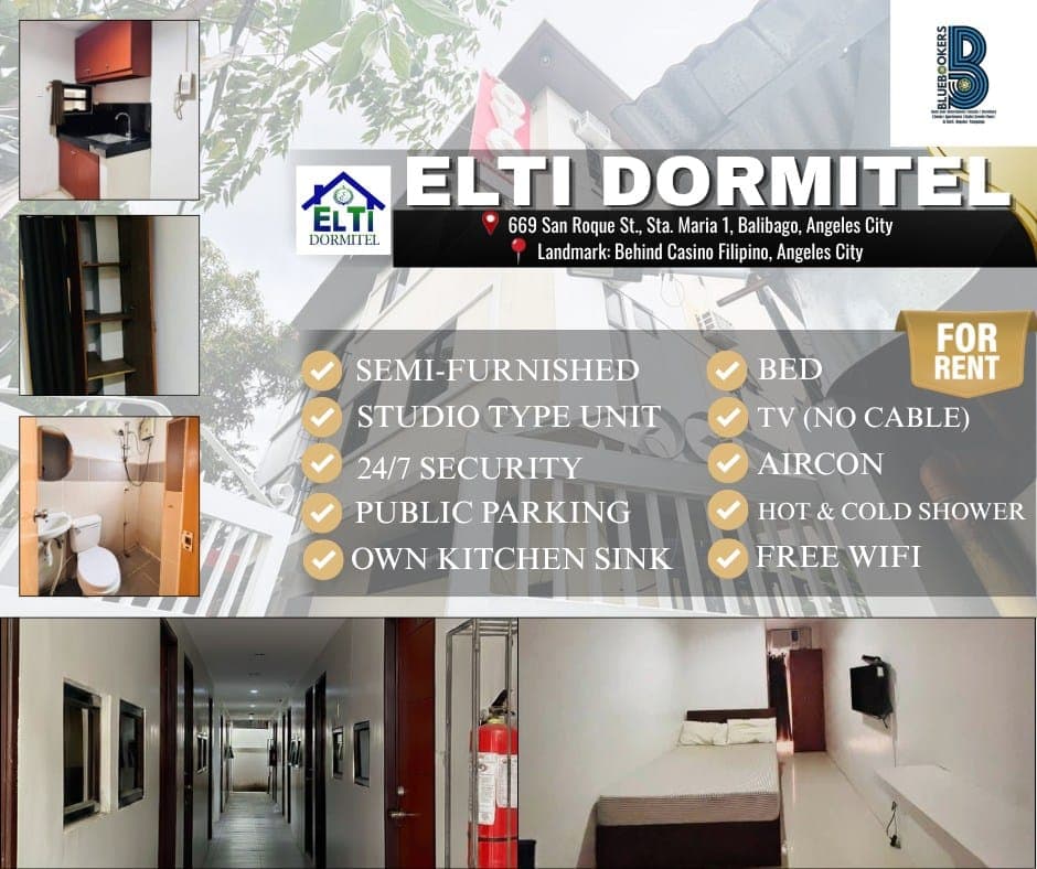 Affordable Studio Type Apartment Near SM Clark, Walking Street, public market, hospitals & schools - photo 2