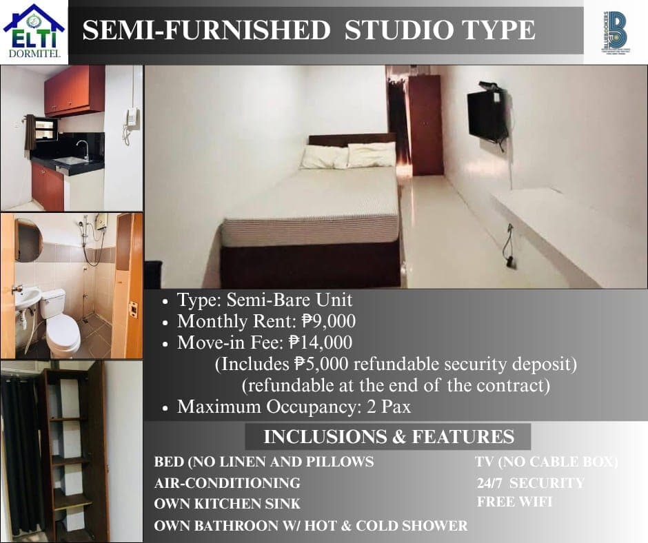 Affordable Studio Type Apartment Near SM Clark, Walking Street, public market, hospitals & schools - photo 3