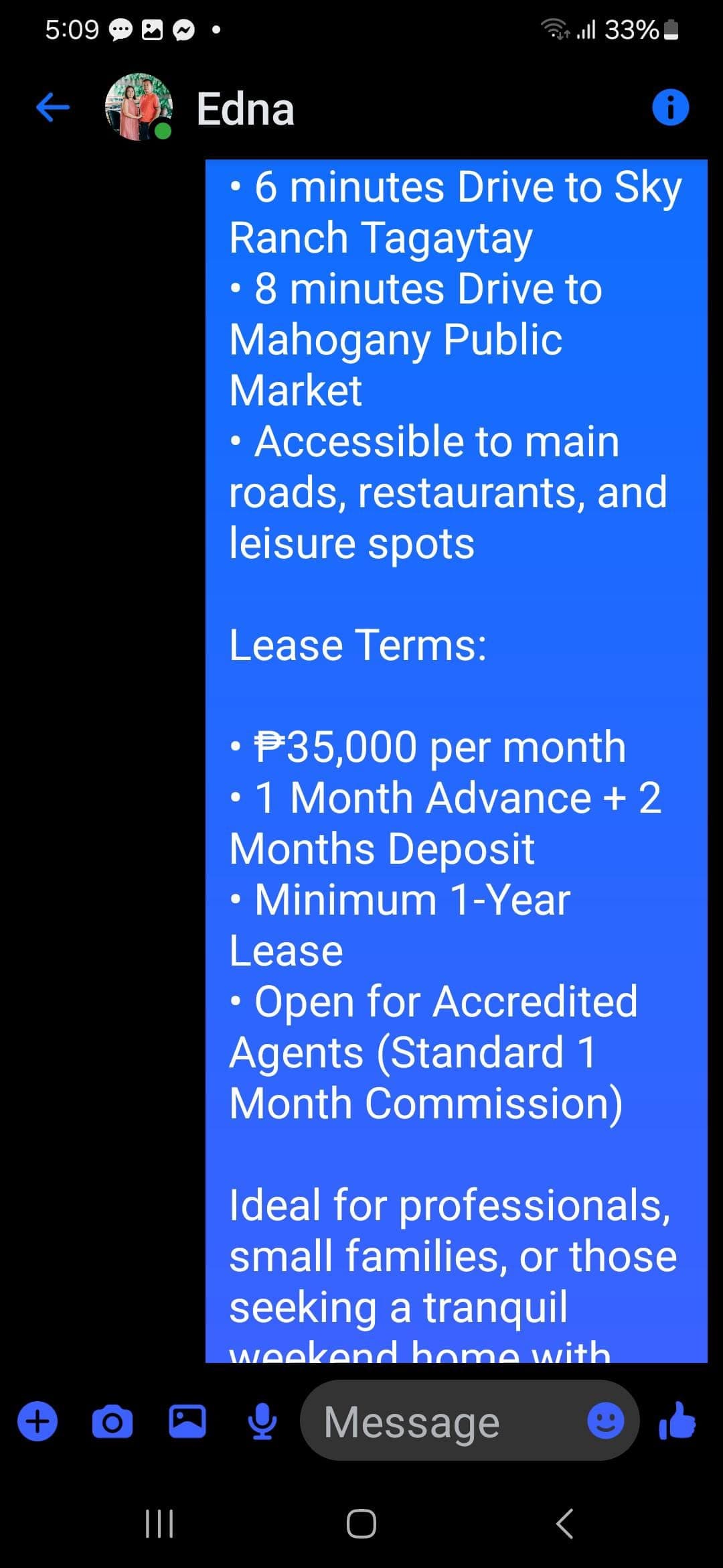 House for rent forbes residence kaybagal central tagaytay city #09988819882 - photo 3