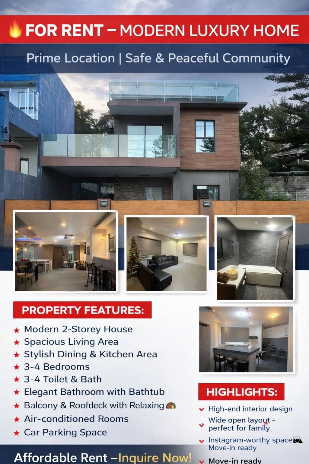 HOUSE FOR RENT IN TAGAYTAY