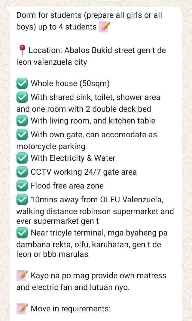 PTPA, FOR RENT 1slot available for female - photo 1