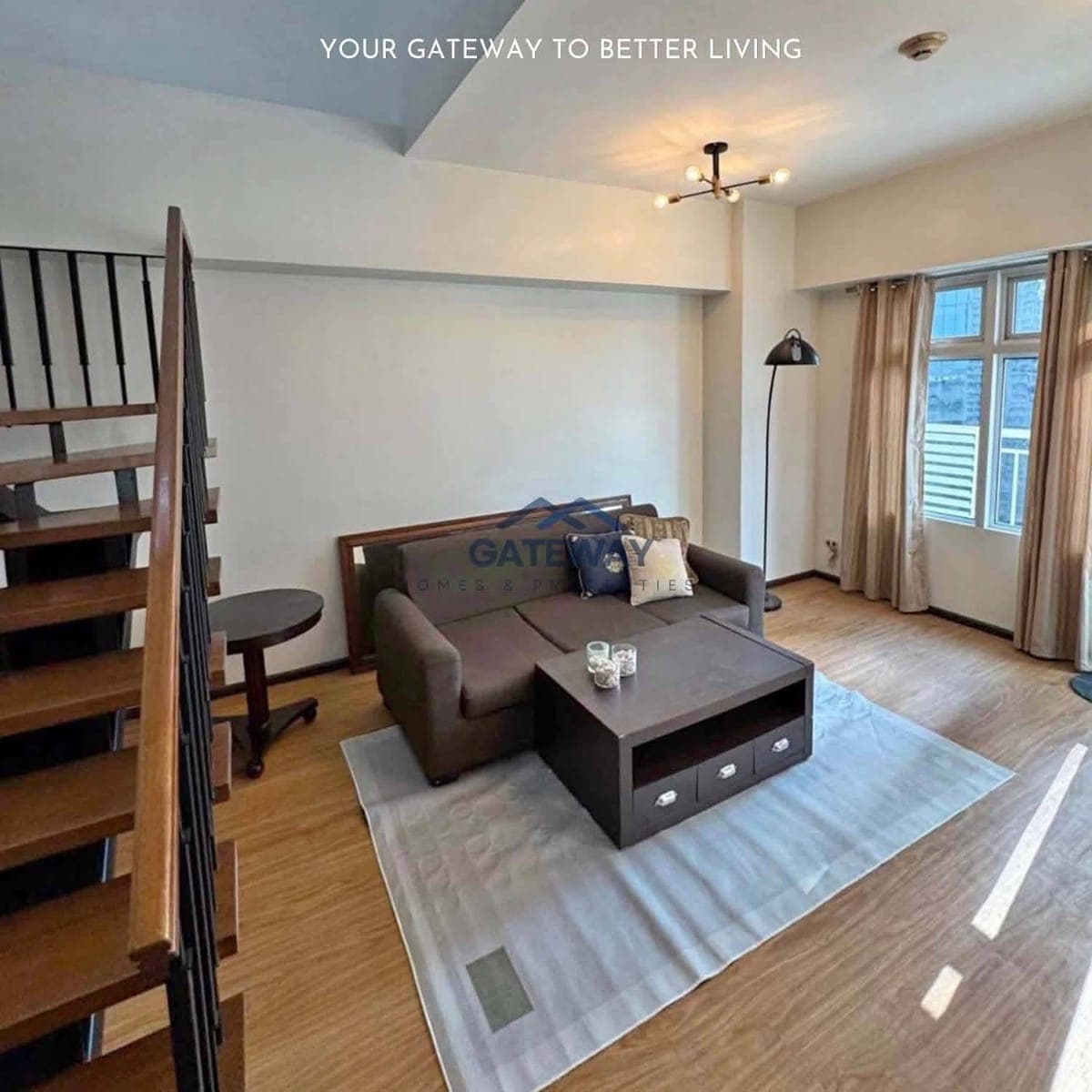 2BR Loft Type in Two Serendra BGC For Rent - photo 1