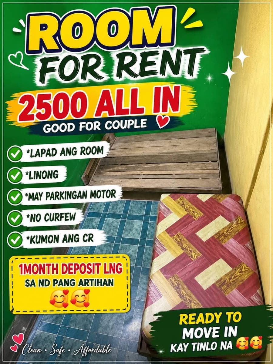 Room for rent 2500 all in - photo 1