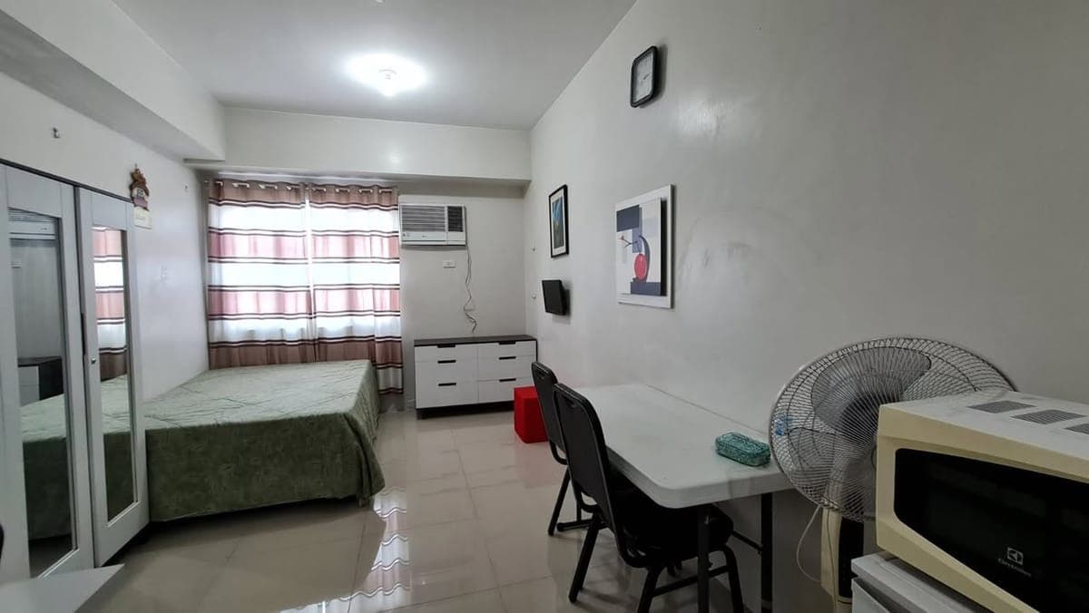 Fully Furnished Studio Condo Unit For Rent - 16th Floor at Blue Residences - photo 1
