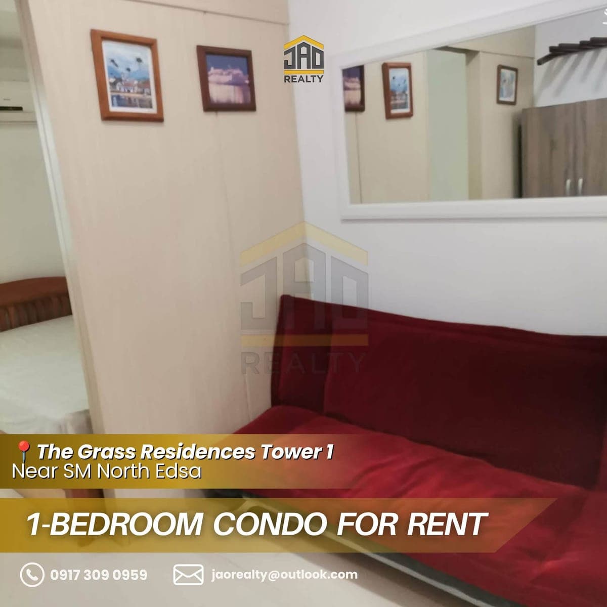 1-Bedroom Condo for Rent - photo 1