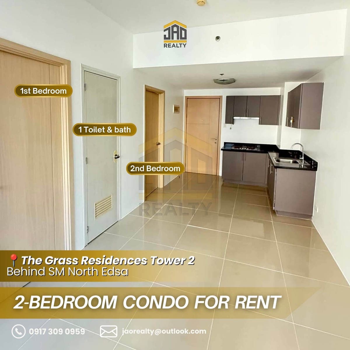 2-Bedroom For Rent - photo 1