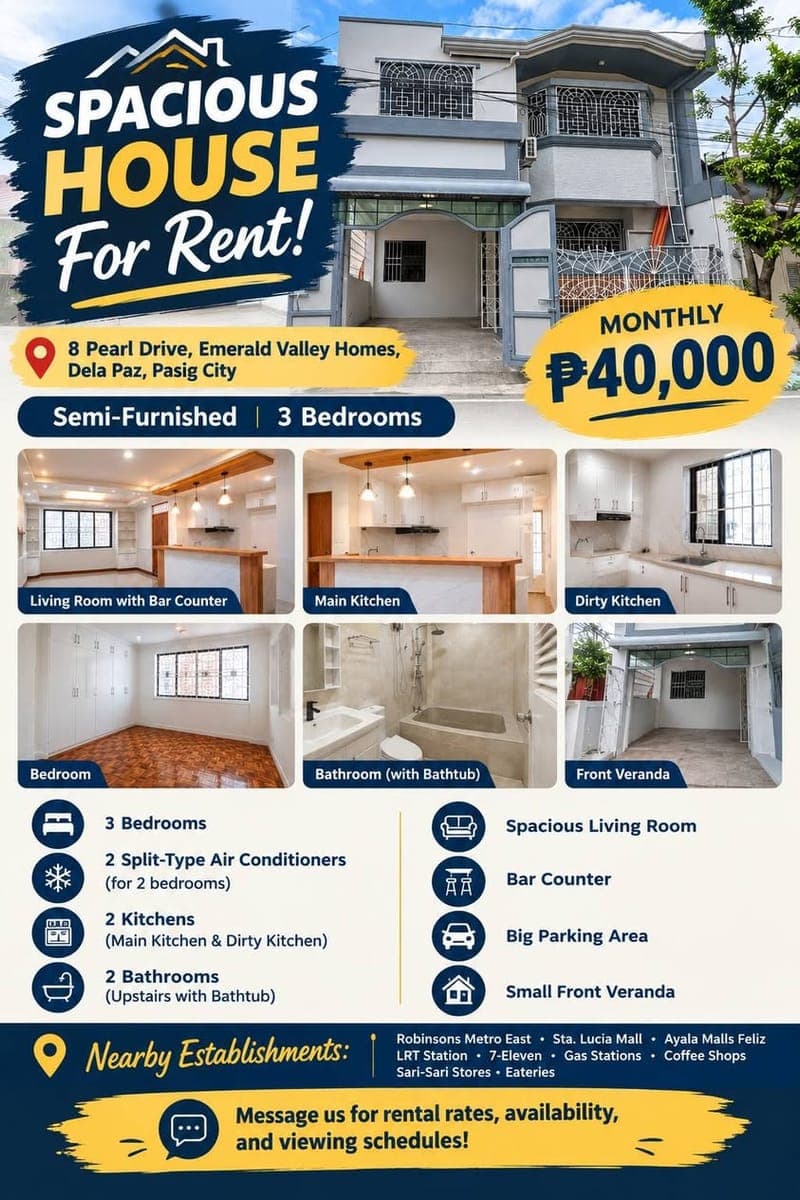 ๐ก SPACIOUS HOUSE FOR RENT! - photo 1