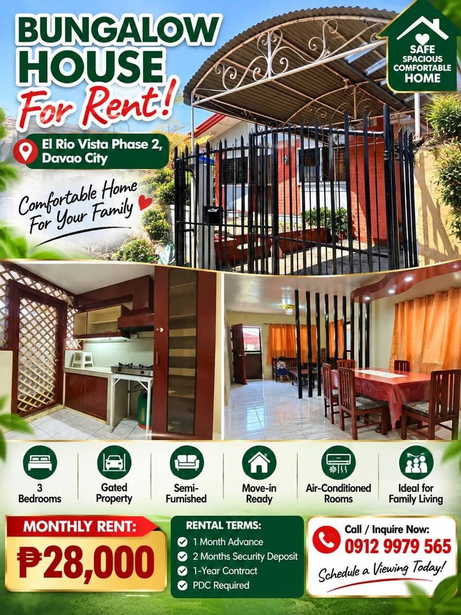 HOUSE FOR RENT SA DAVAO🔥 - photo 1