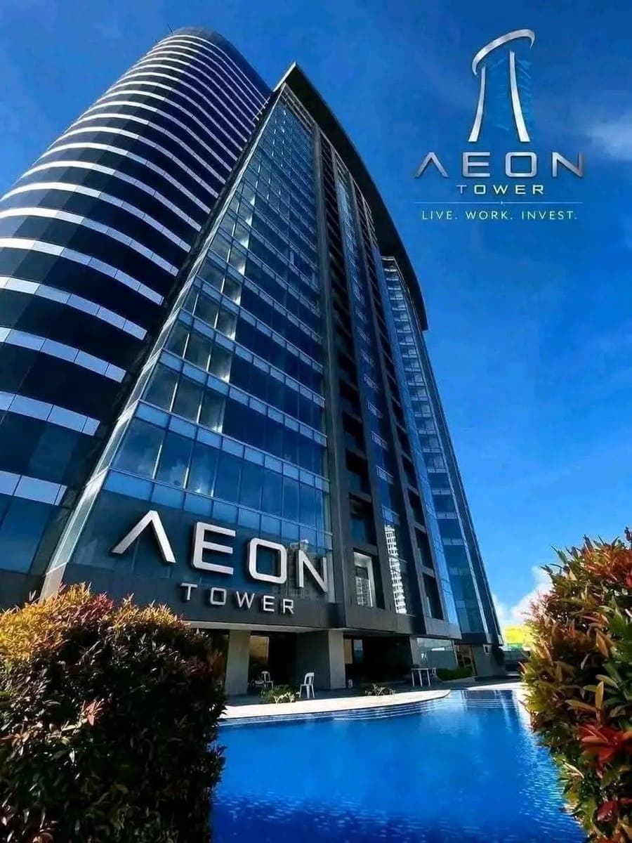 FOR RENT | AEON TOWERS DAVAO – 1 BEDROOM ‼️BARE TYPE/ 45K MONTHLY 🤩 - photo 1